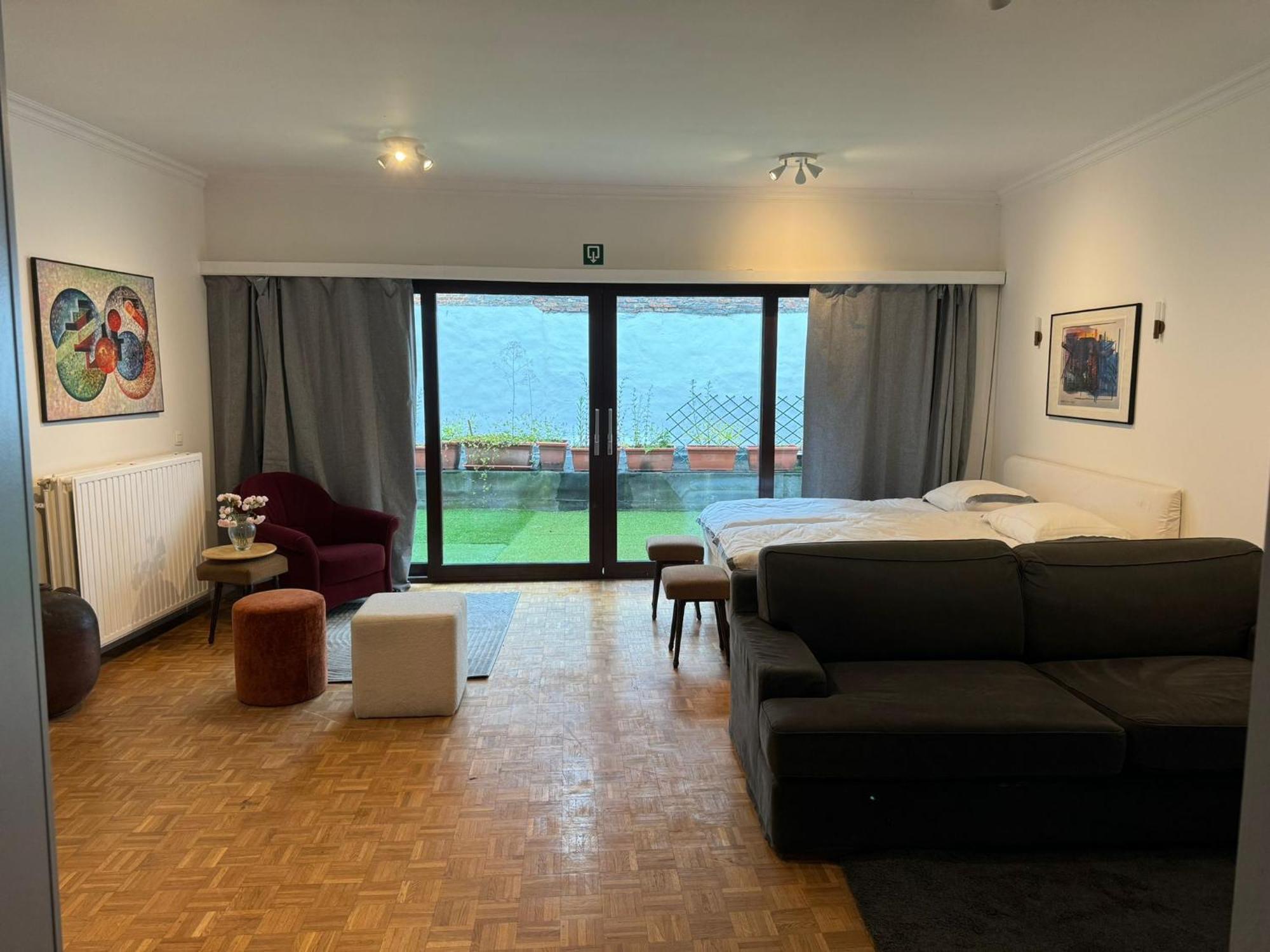 Garden Loft In City Center Meir 1Fl Antwerpen Exteriör bild