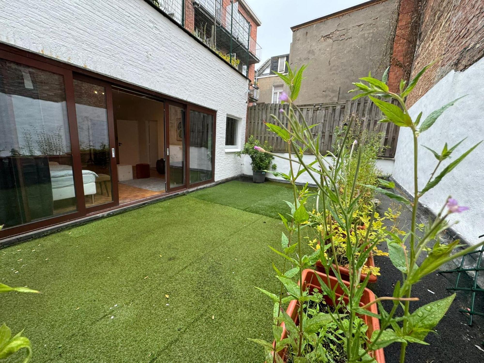 Garden Loft In City Center Meir 1Fl Antwerpen Exteriör bild